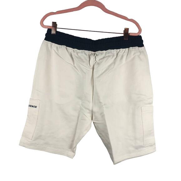 Another Influence Jersey Shorts with Pocket Ecru Sz. M NEW - Picture 4 of 9